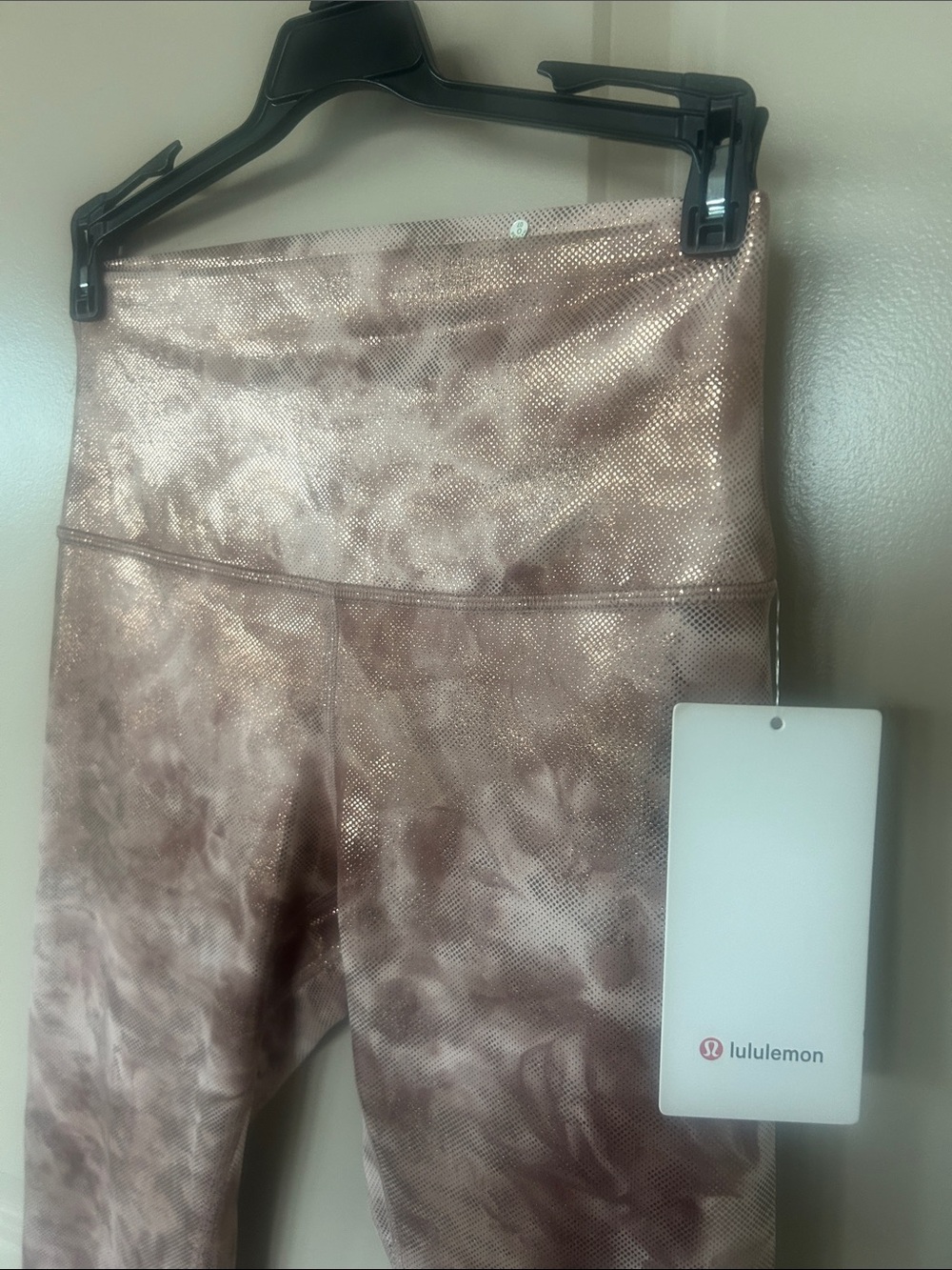 lululemon athletica Align HR Shine Pant 25" in Light Pink - Picture 8 of 8